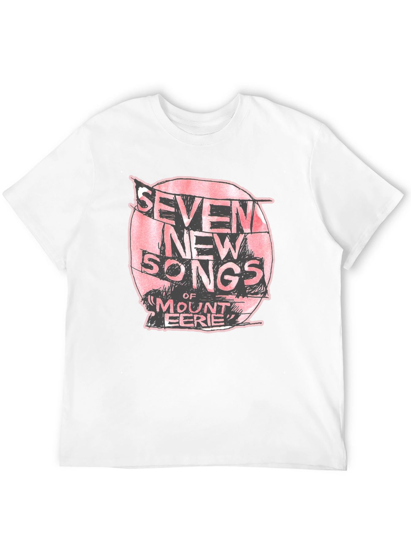Seven New Songs Mount Eerie Black T-Shirt