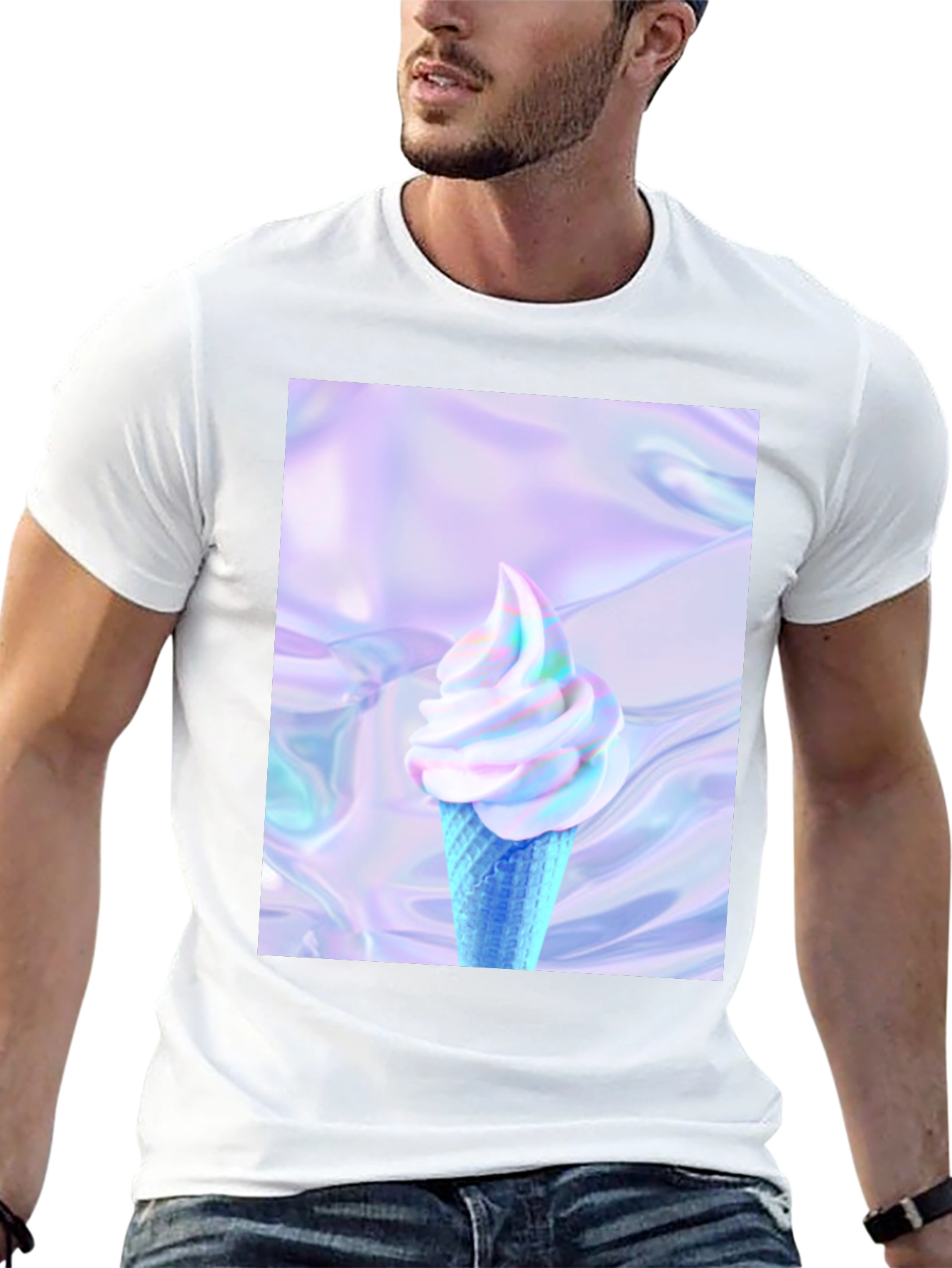 Ice Cream Graphic Tee - Stylish and Unique