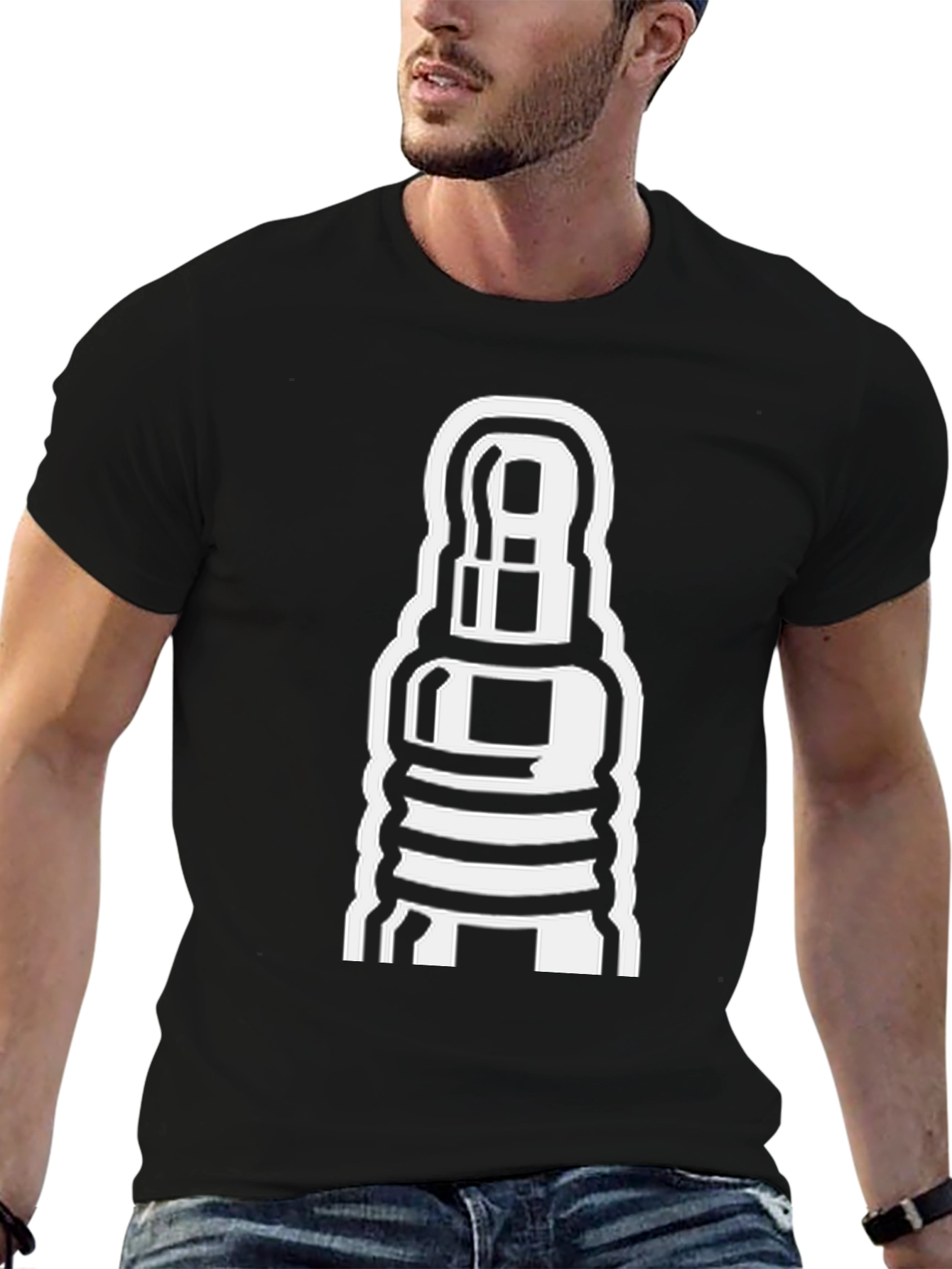 Spark Plug Graphic T-Shirt