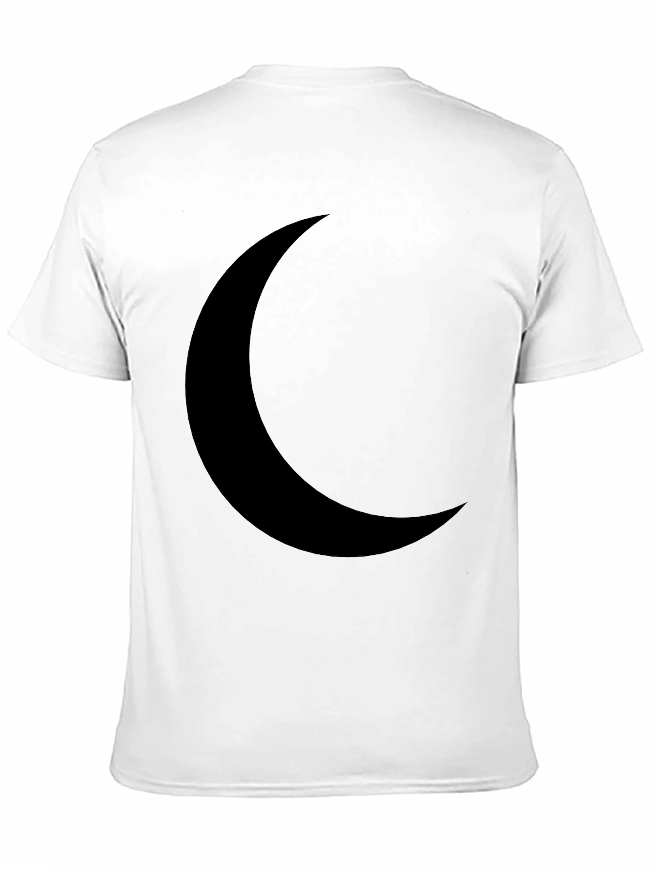 Crescent Moon Black Graphic Tee