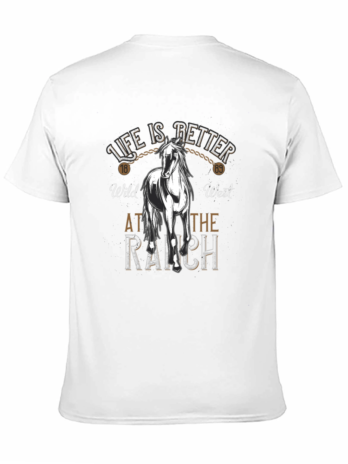 Life is Better at the Ranch Black T-Shirt