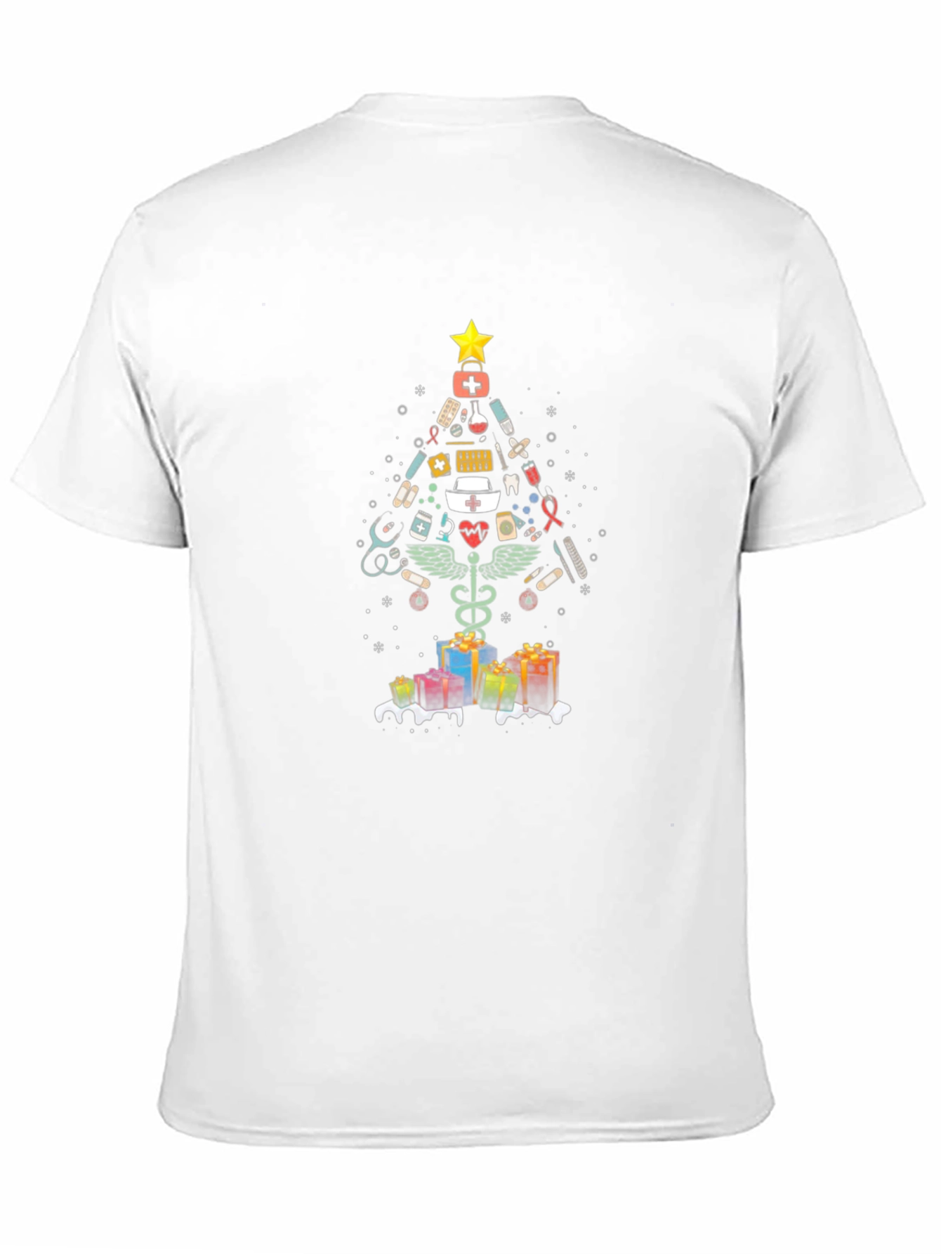 Nurse Christmas Tree T-Shirt