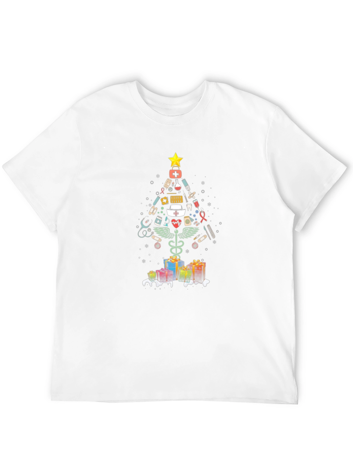 Nurse Christmas Tree T-Shirt