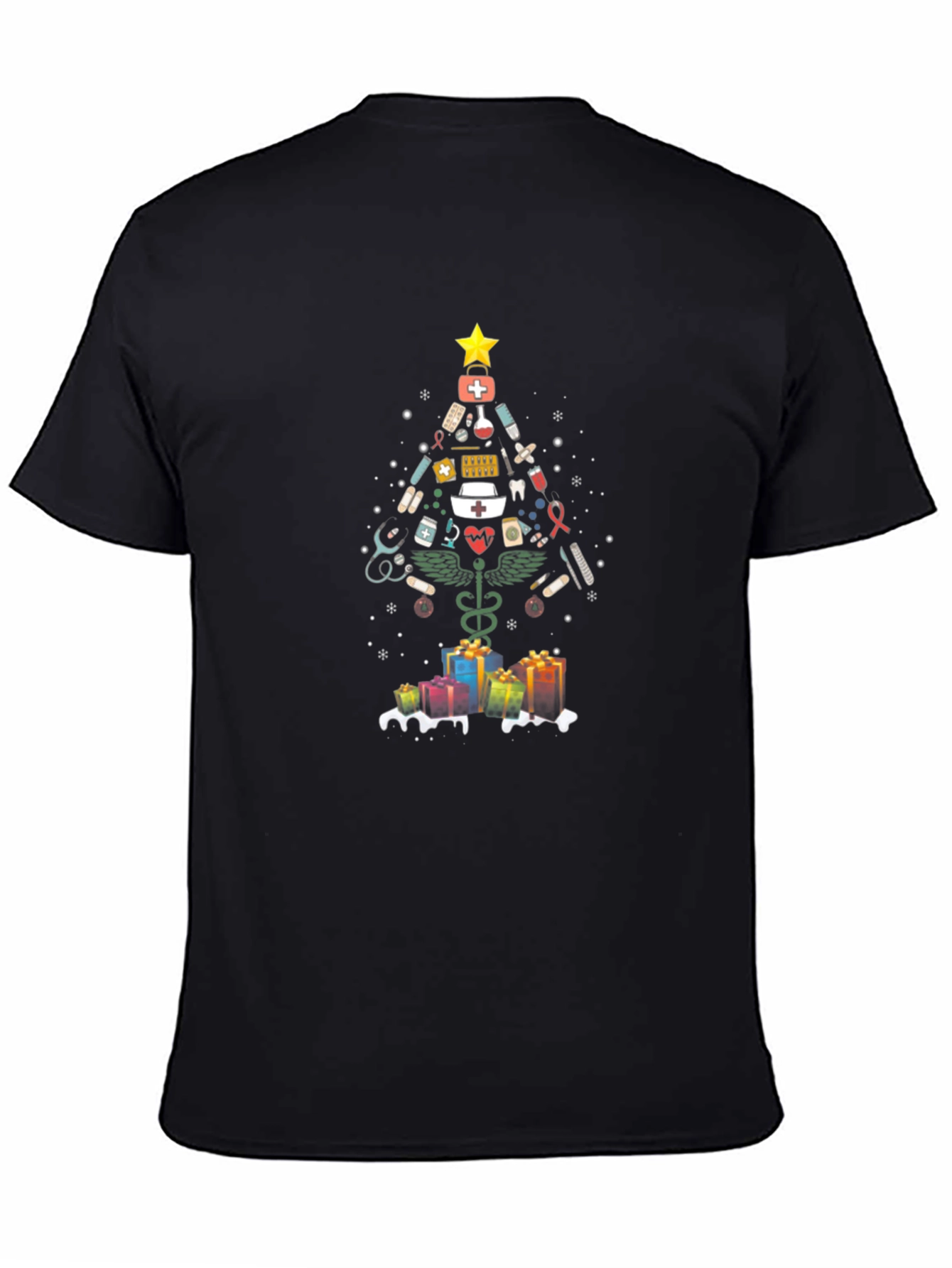 Nurse Christmas Tree T-Shirt