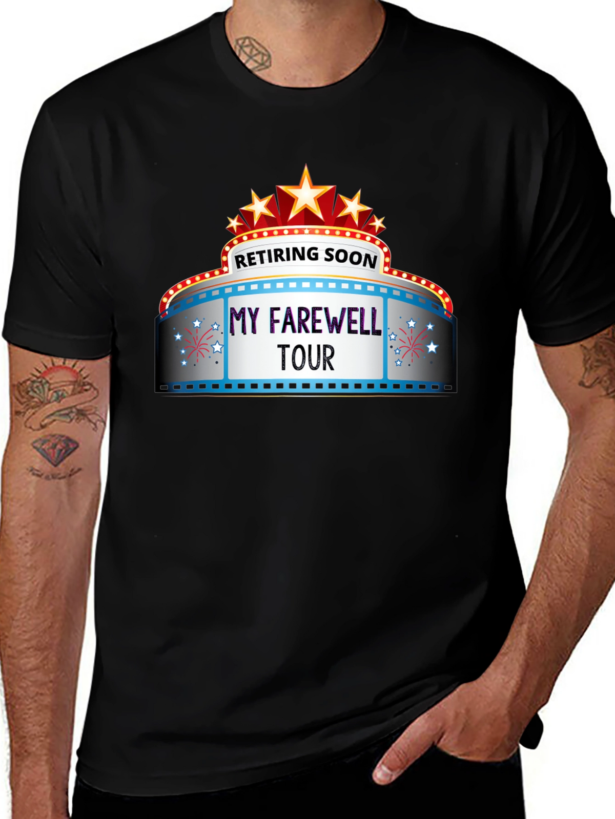 Retiring Soon My Farewell Tour T-Shirt