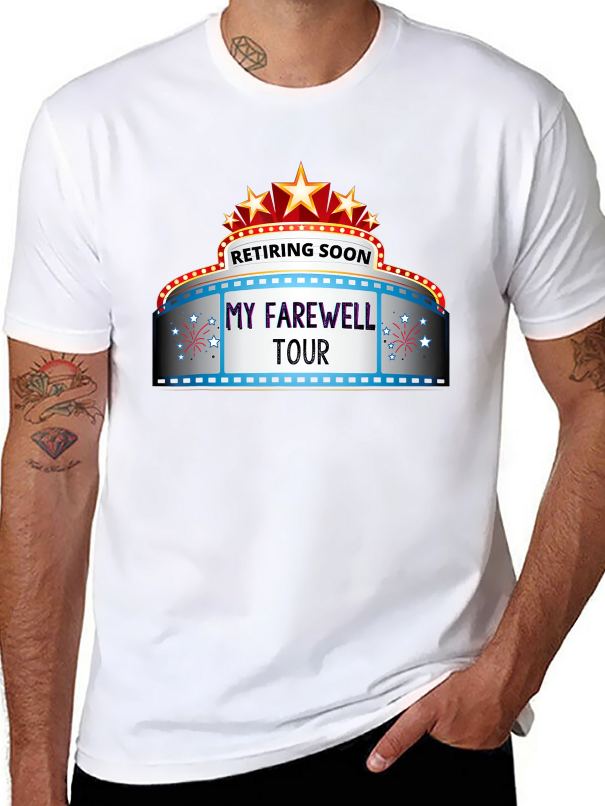 Retiring Soon My Farewell Tour T-Shirt