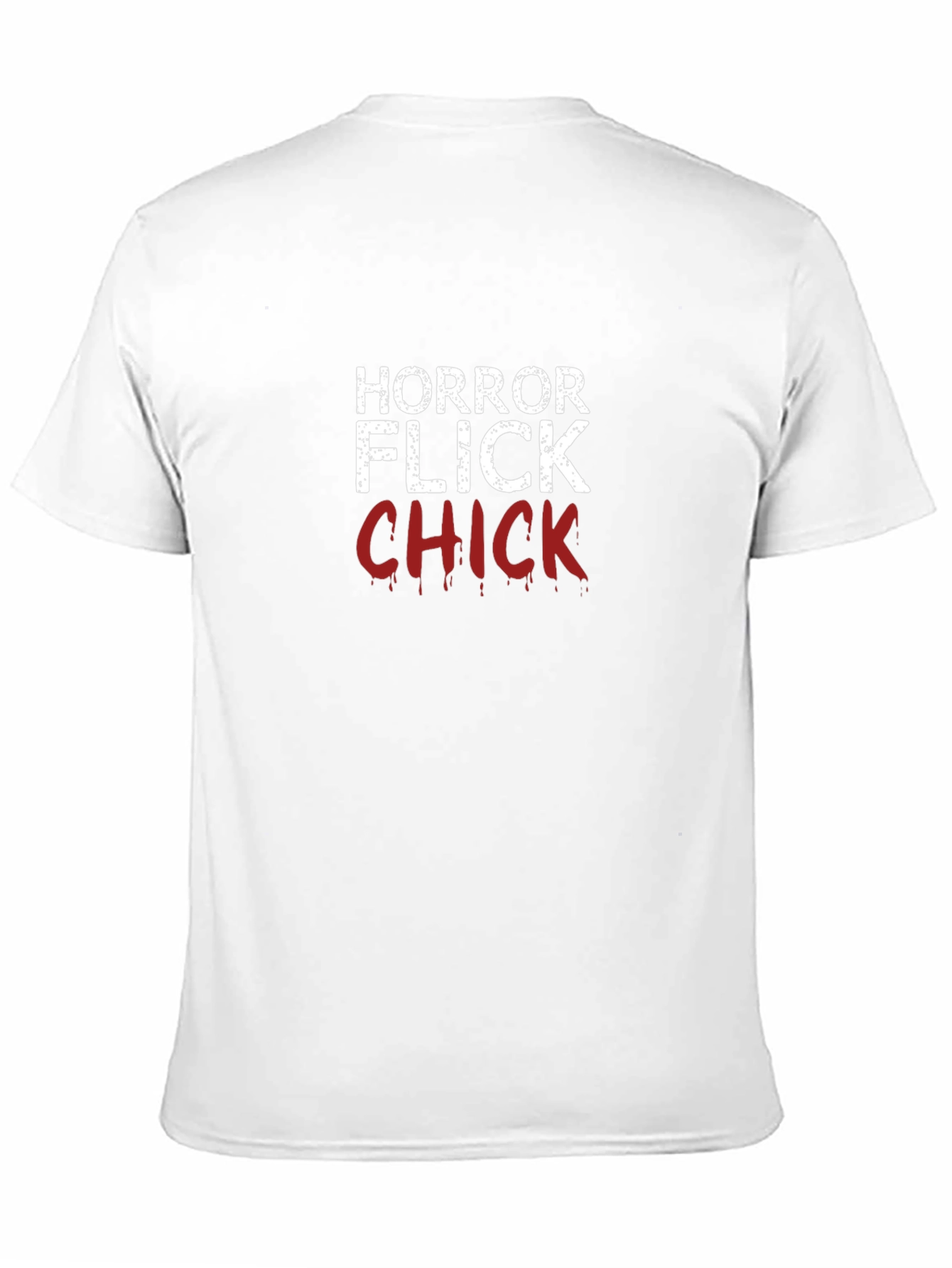 Horror Flick Chick Graphic T-Shirt