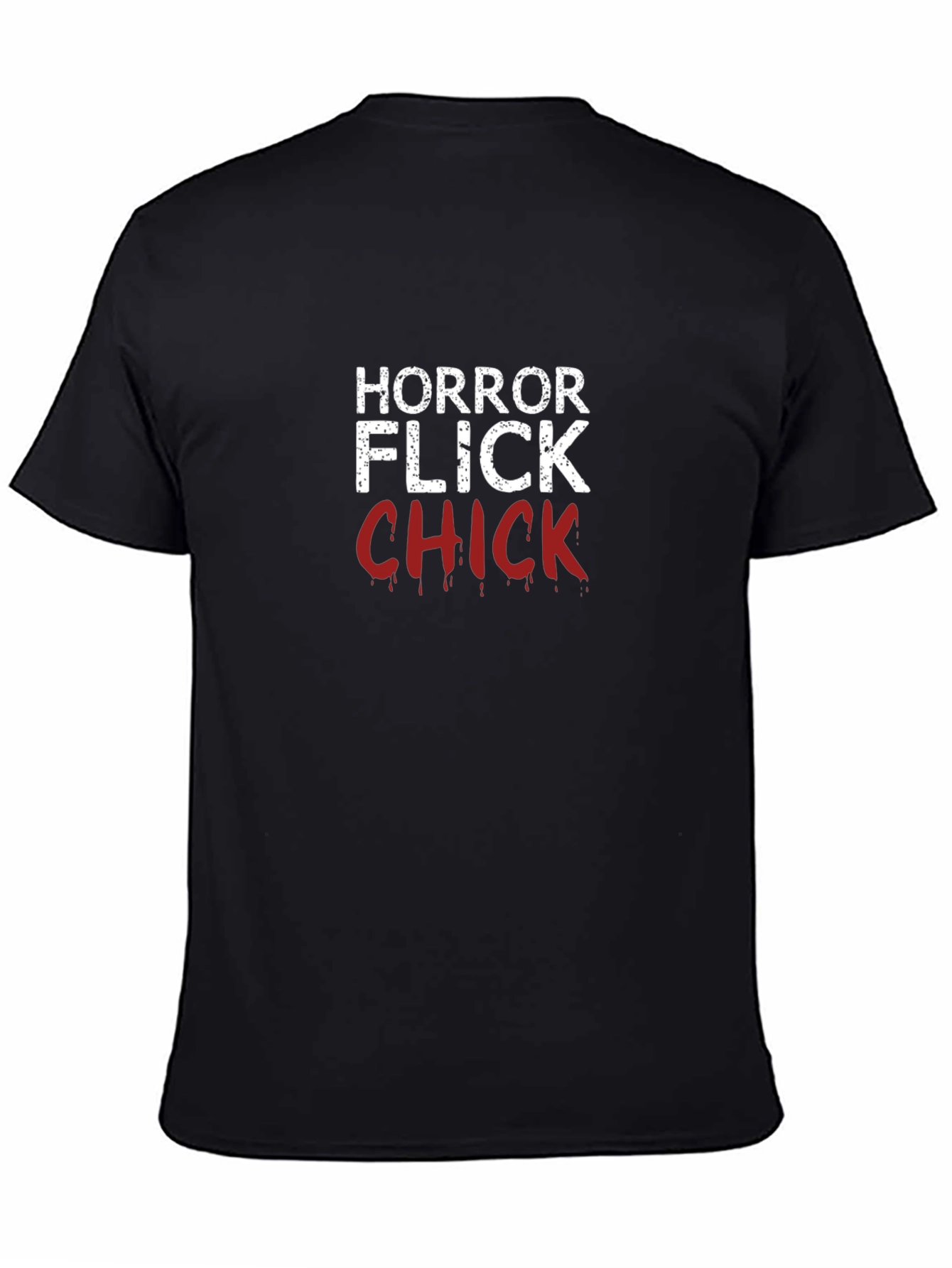 Horror Flick Chick Graphic T-Shirt