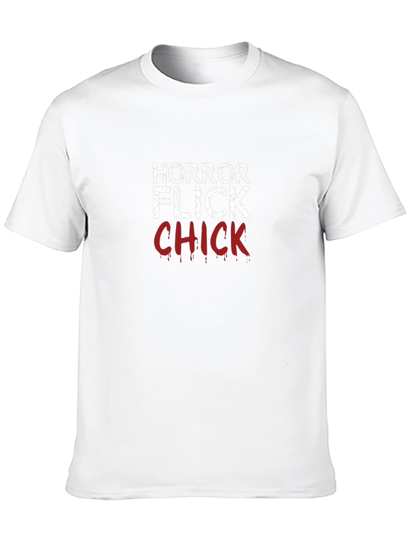 Horror Flick Chick Graphic T-Shirt