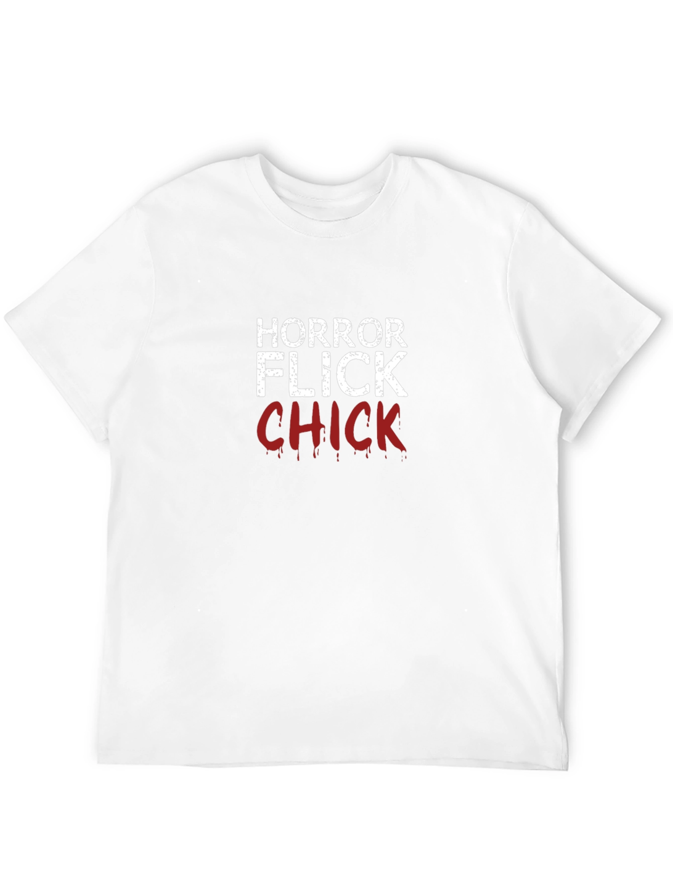 Horror Flick Chick Graphic T-Shirt