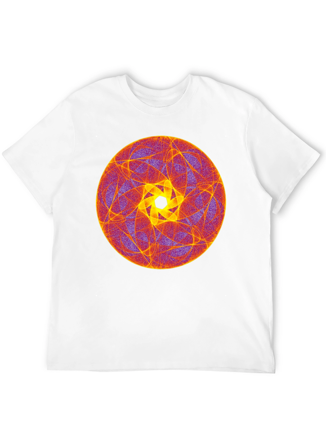 Abstract Geometric Circle Graphic T-Shirt