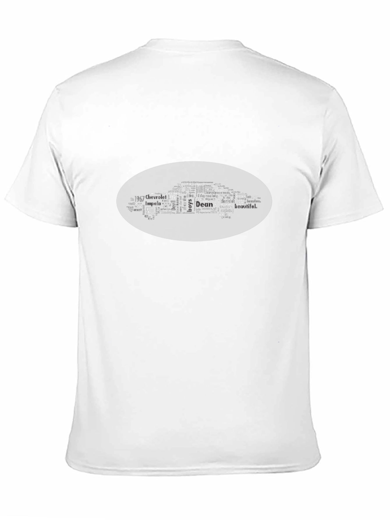 Classic Car Word Art T-Shirt