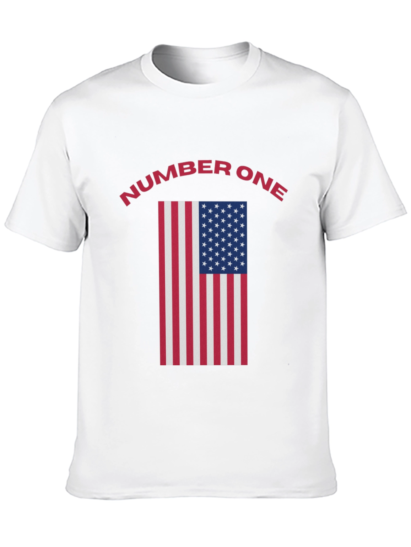 Number One American Flag T-Shirt