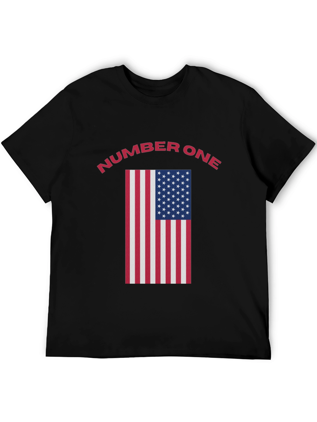 Number One American Flag T-Shirt