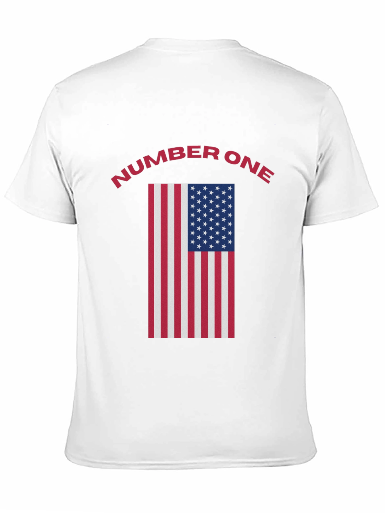 Number One American Flag T-Shirt