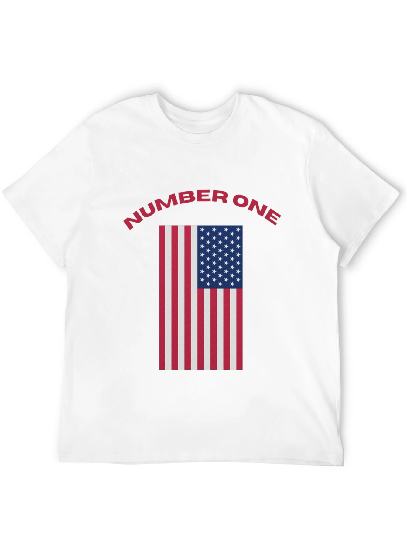 Number One American Flag T-Shirt
