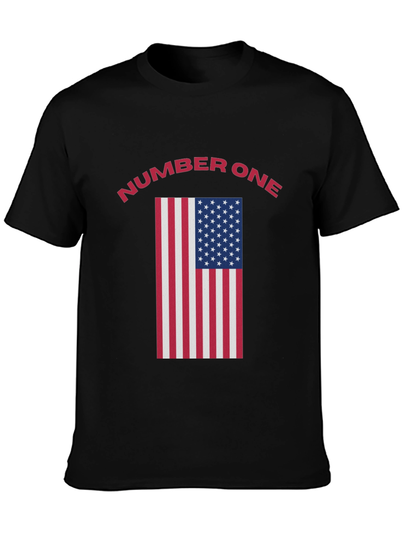 Number One American Flag T-Shirt