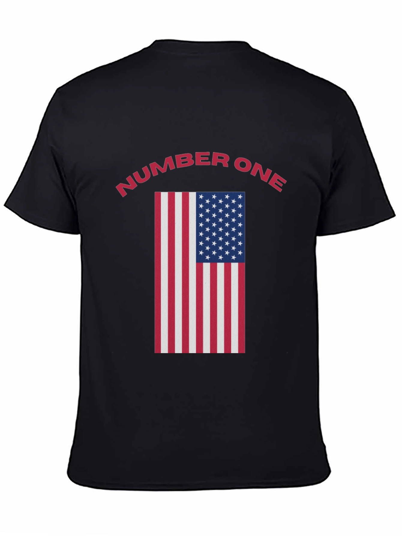 Number One American Flag T-Shirt