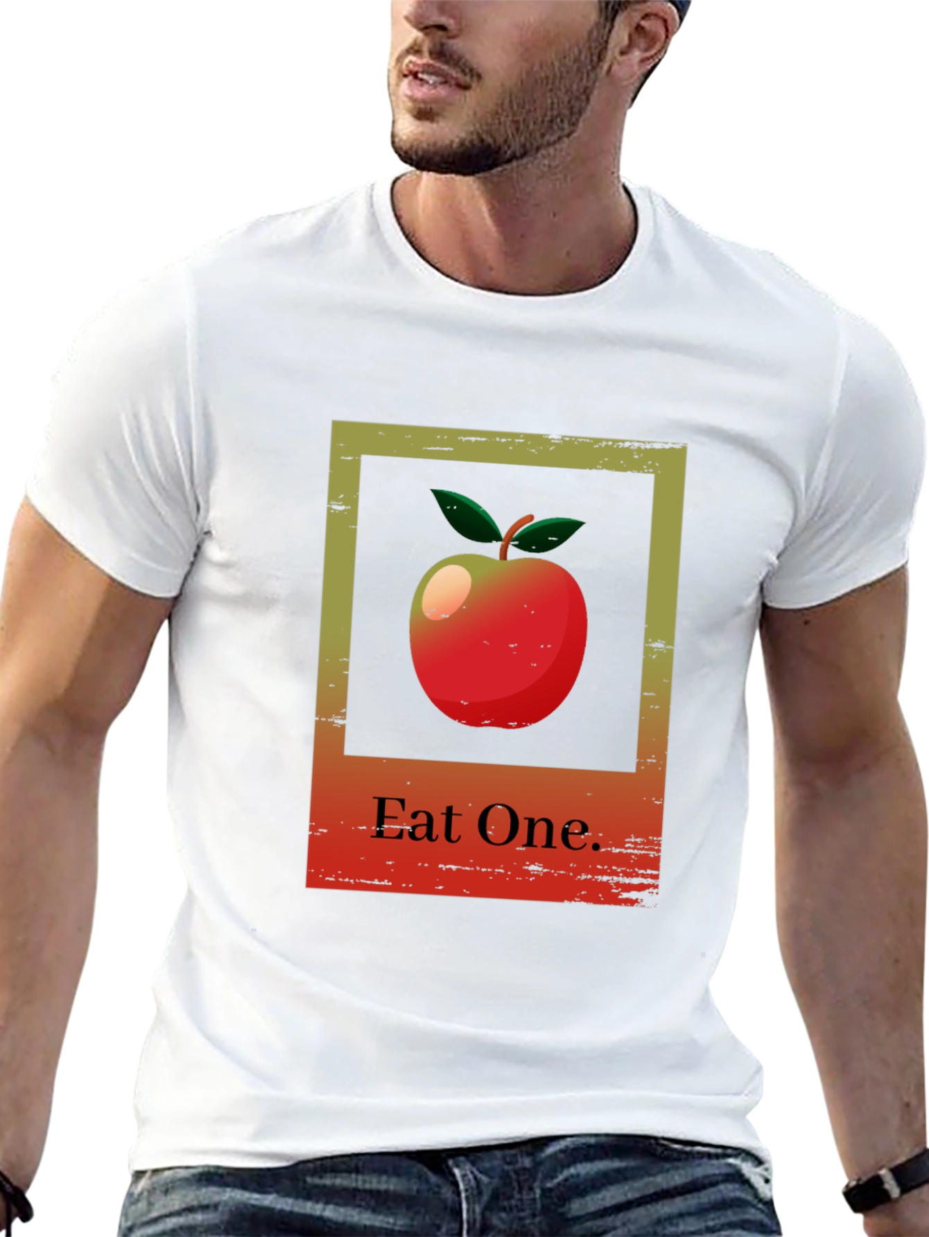 Eat One Apple Graphic T-Shirt