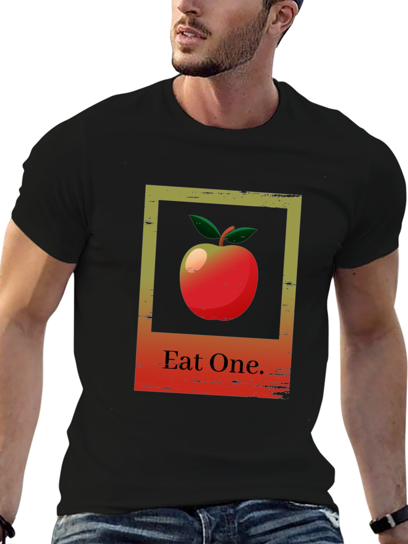 Eat One Apple Graphic T-Shirt