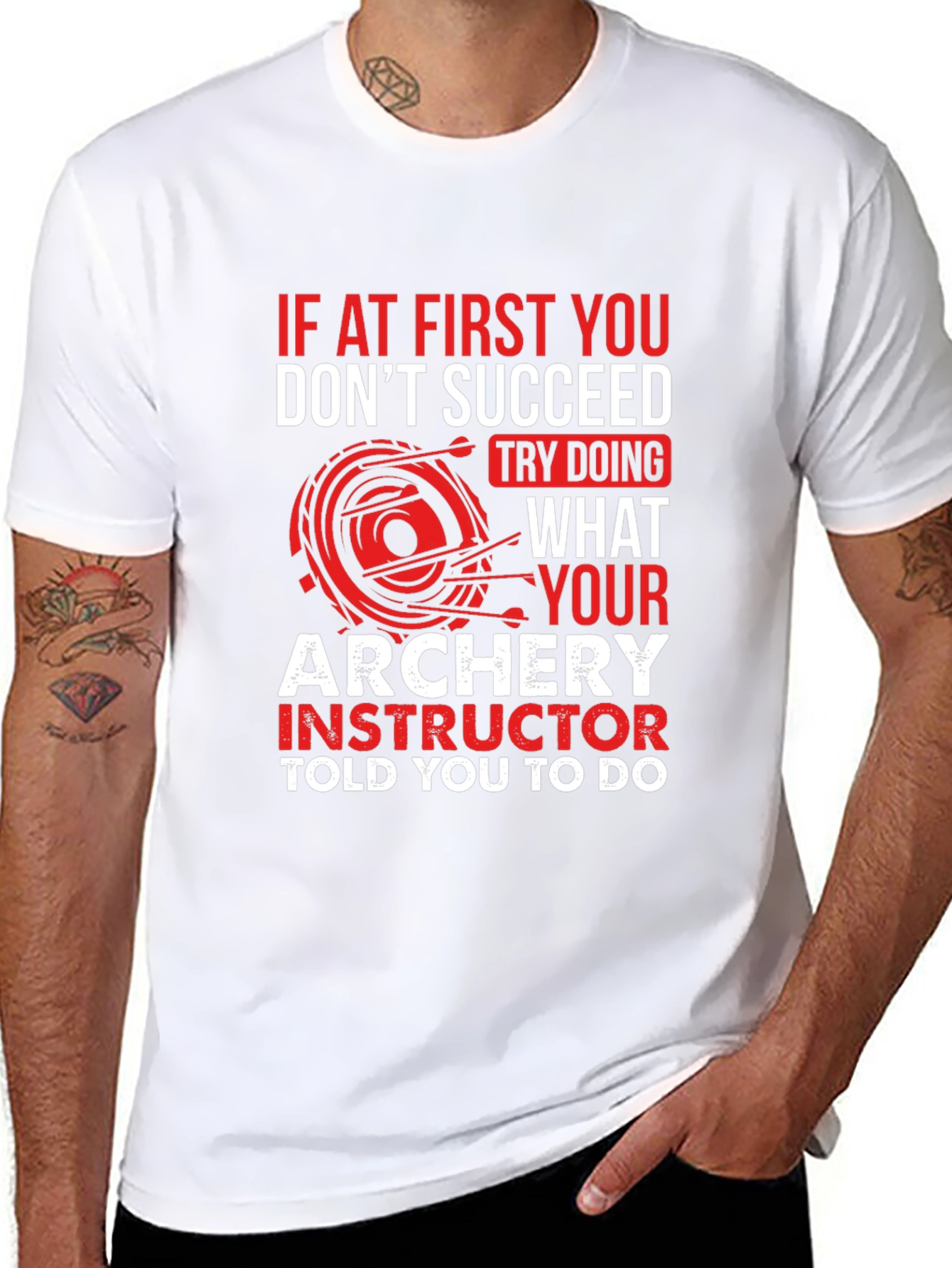 Archery Instructor T-Shirt - Funny Archer Tee