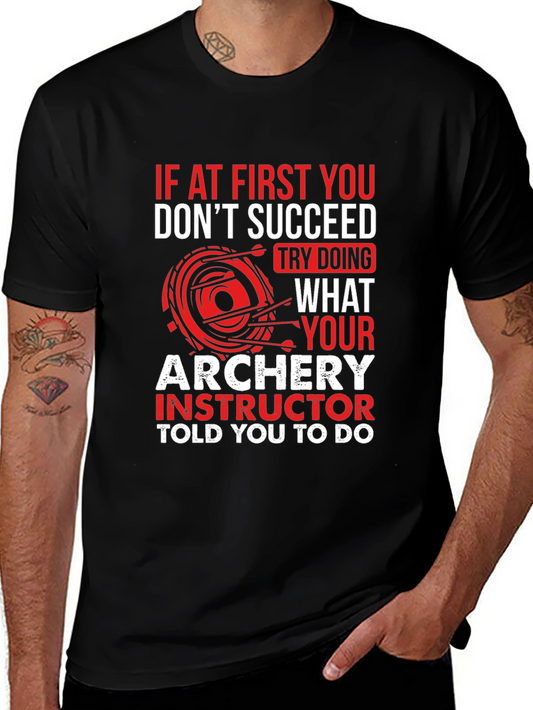 Archery Instructor T-Shirt - Funny Archer Tee