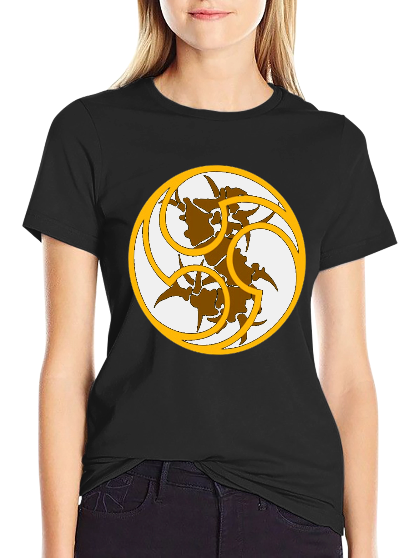 Symbolic Graphic T-Shirt - Artistic Design