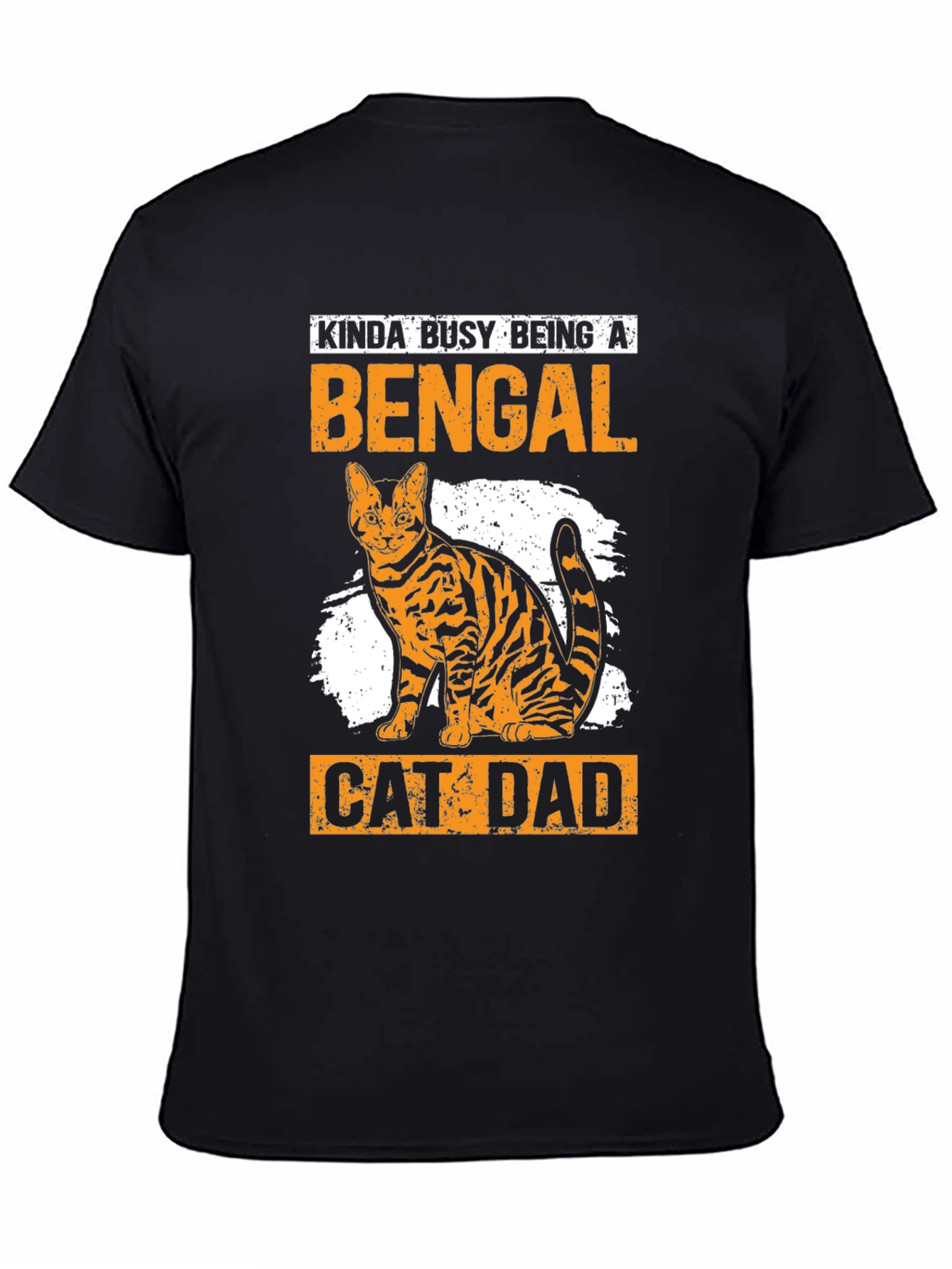 Bengal Cat Dad T-Shirt - Funny Cat Lover Tee