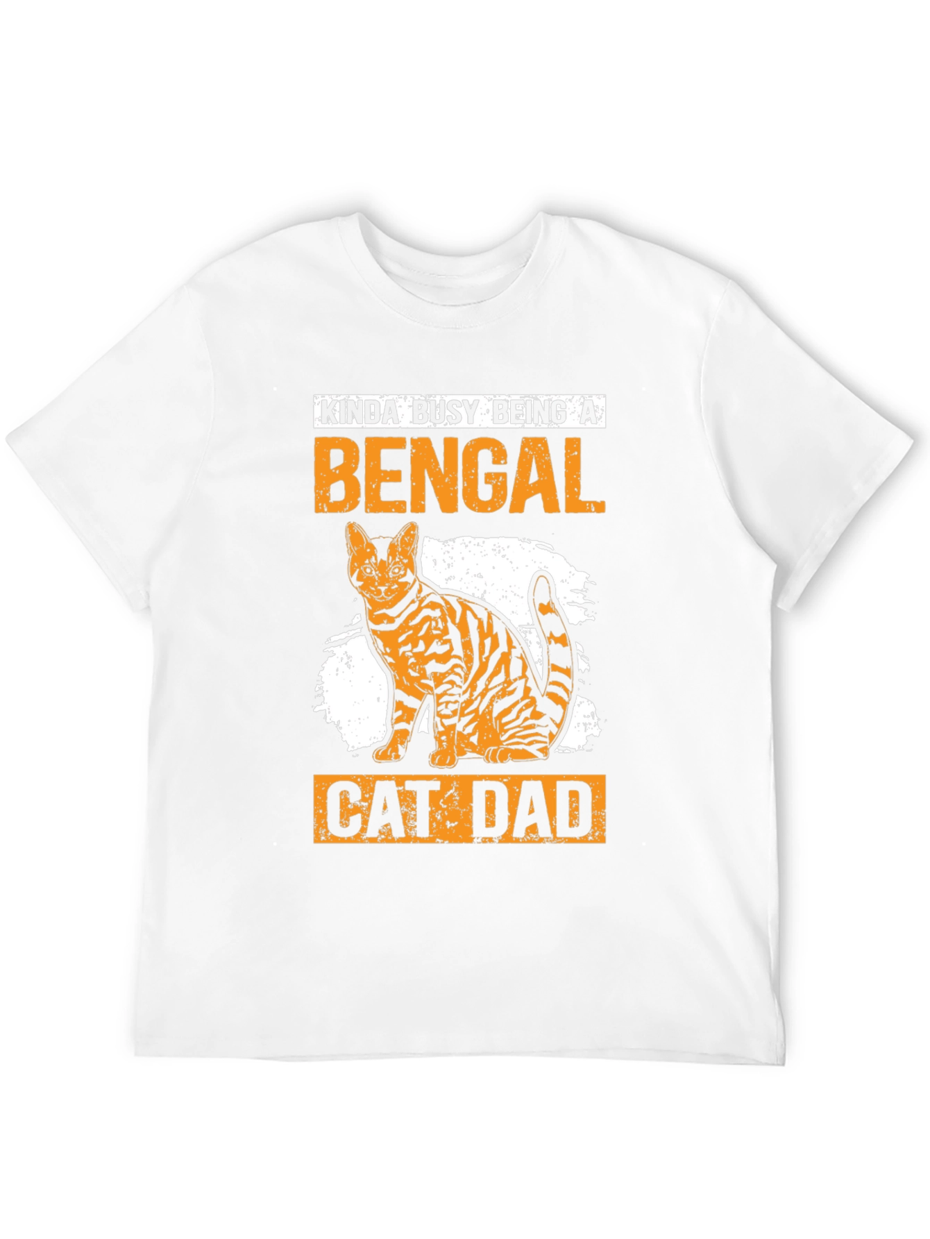 Bengal Cat Dad T-Shirt - Funny Cat Lover Tee