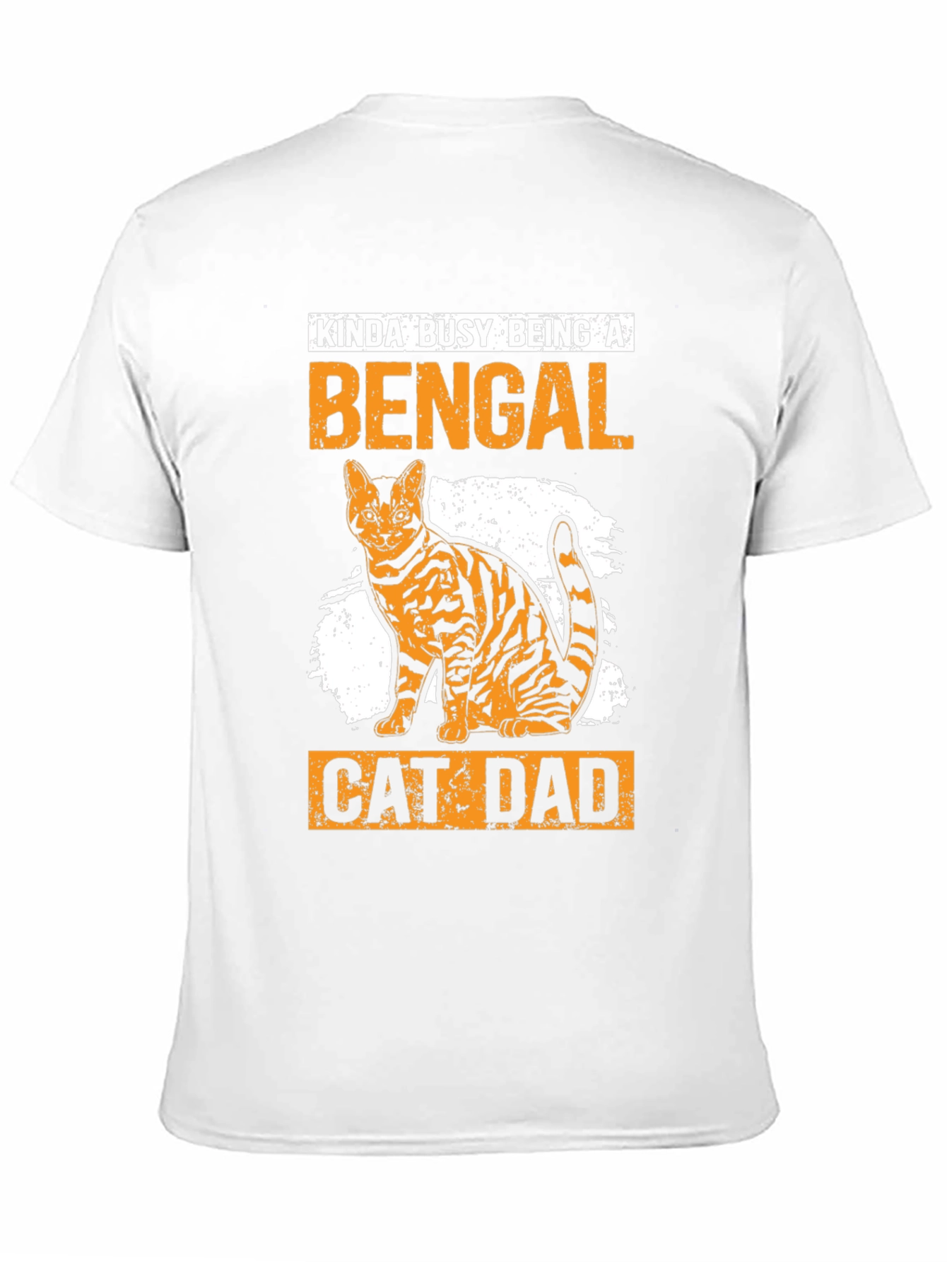 Bengal Cat Dad T-Shirt - Funny Cat Lover Tee