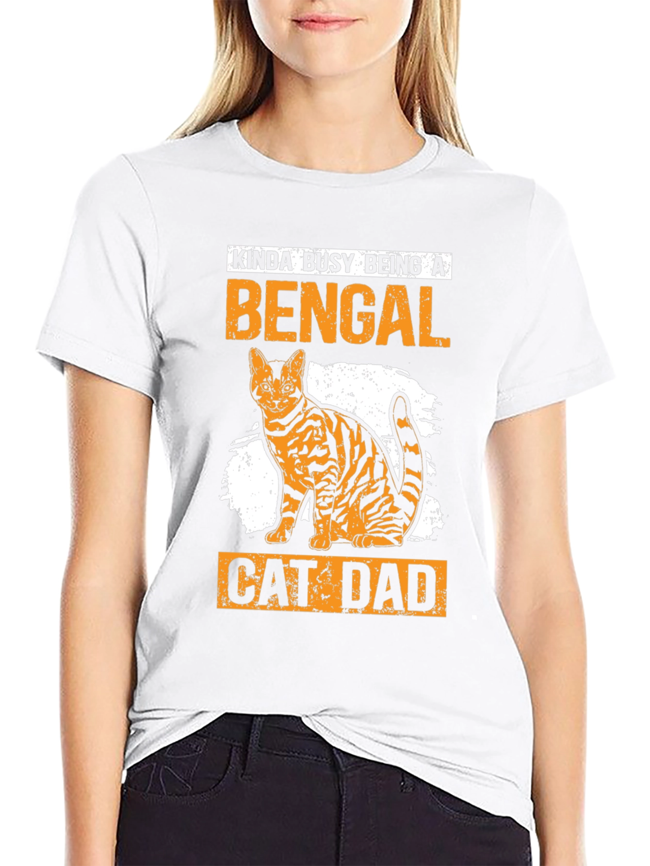 Bengal Cat Dad T-Shirt - Funny Cat Lover Tee