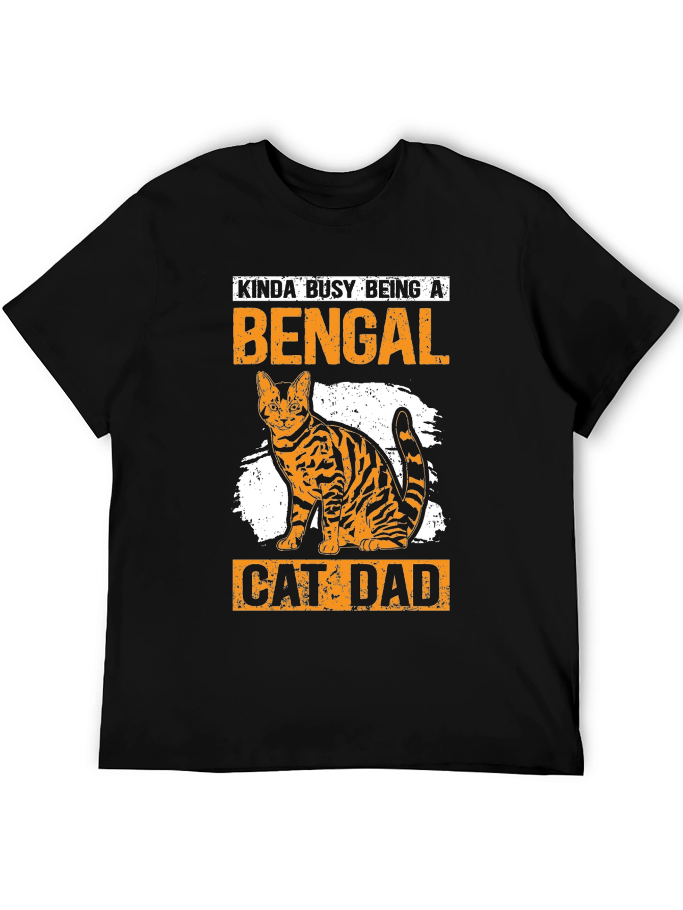 Bengal Cat Dad T-Shirt - Funny Cat Lover Tee