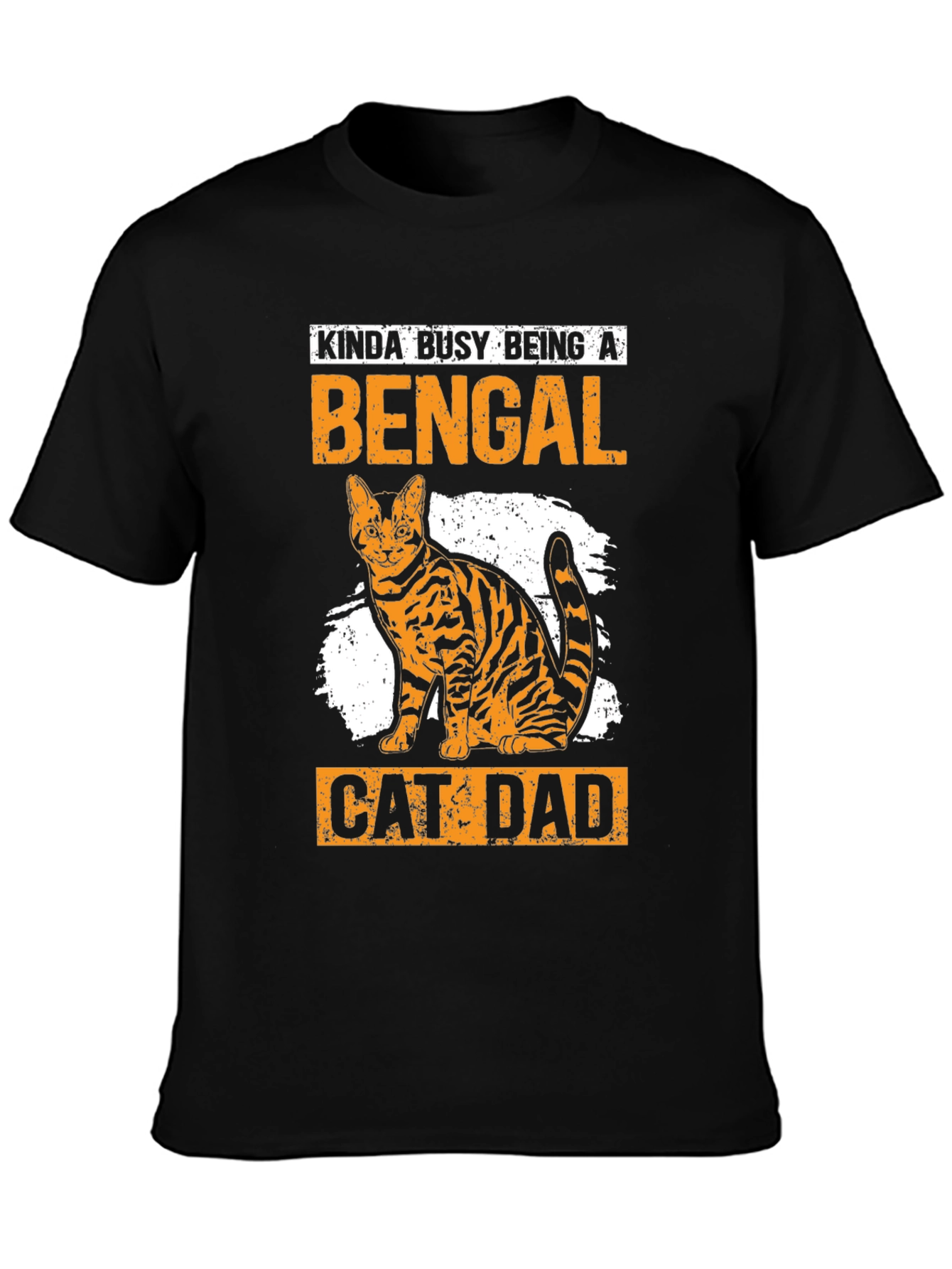 Bengal Cat Dad T-Shirt - Funny Cat Lover Tee