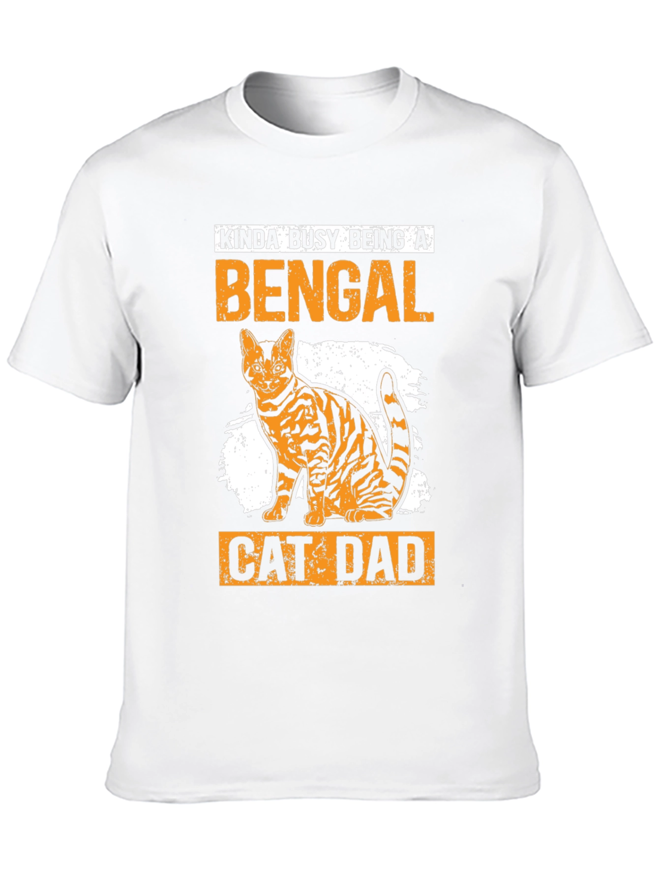 Bengal Cat Dad T-Shirt - Funny Cat Lover Tee