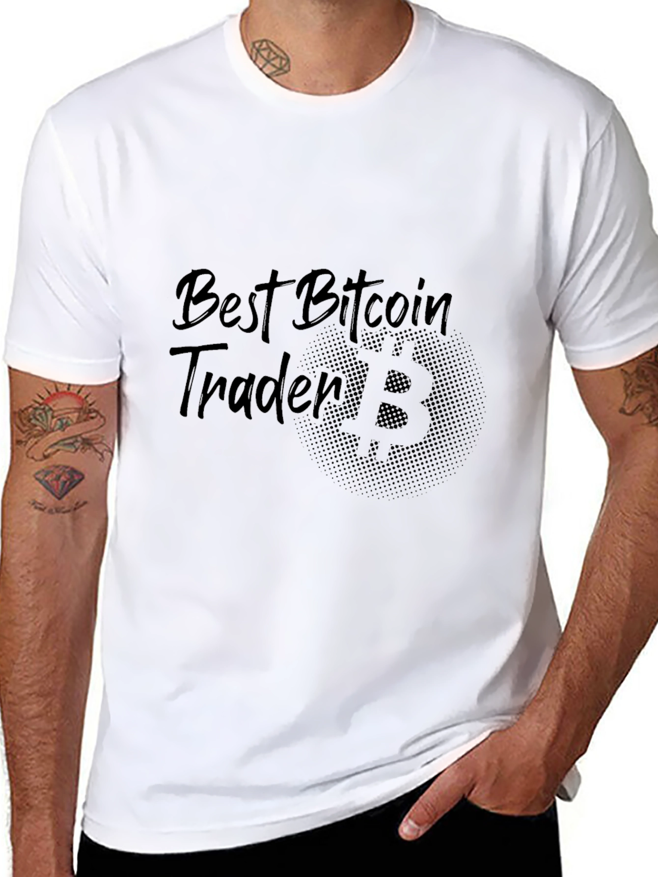 Best Bitcoin Trader Black T-Shirt