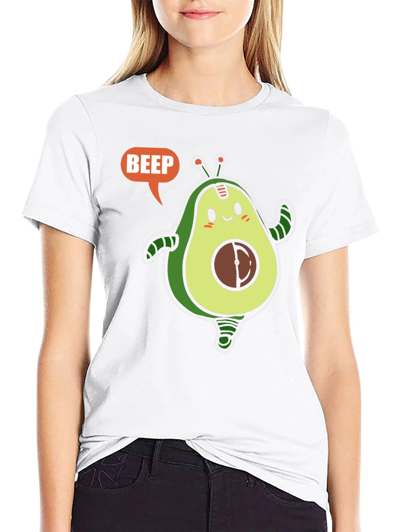 Avocado Robot T-Shirt