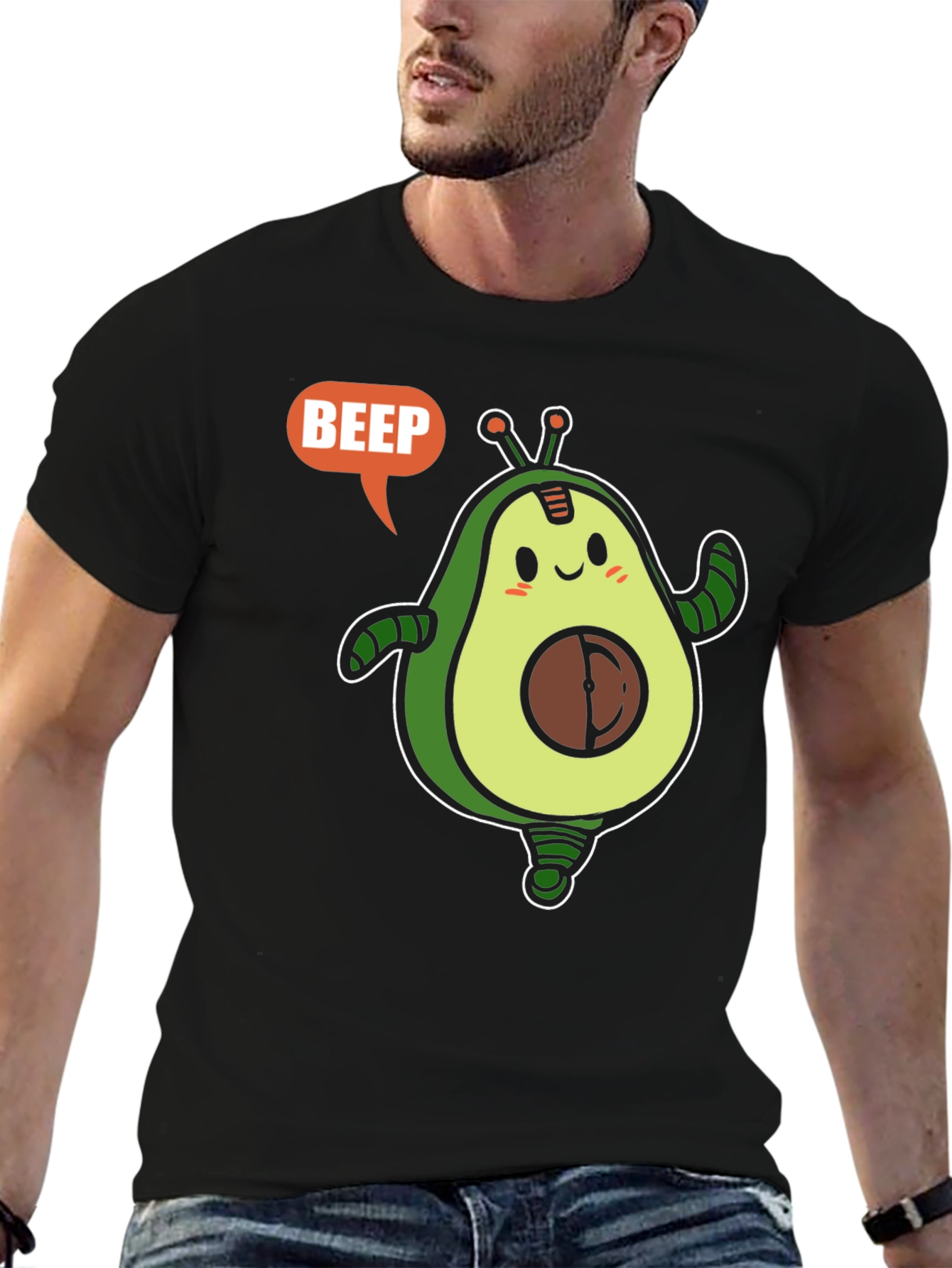 Avocado Robot T-Shirt
