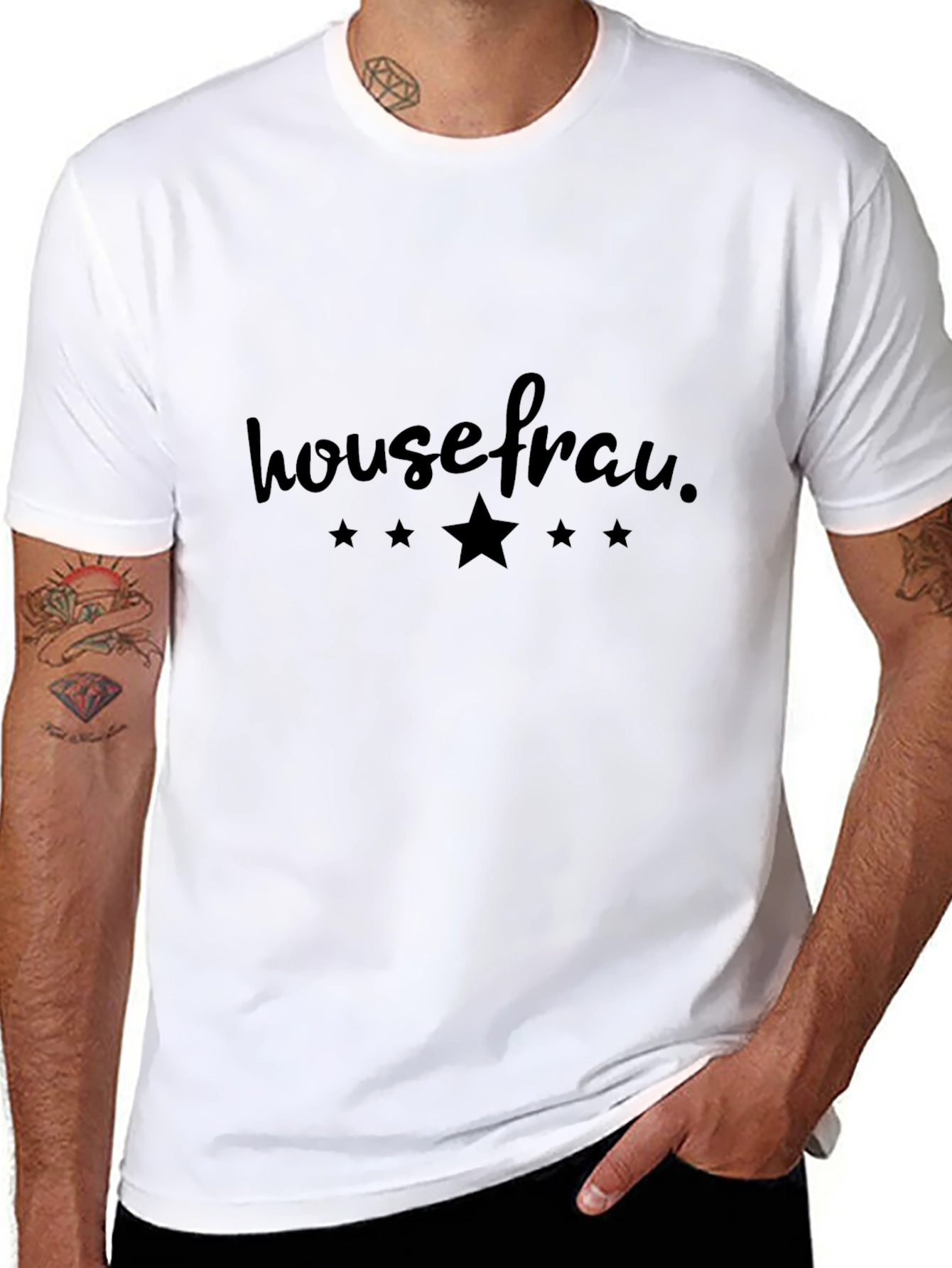 Housefrau Graphic Tee - Stylish Comfort