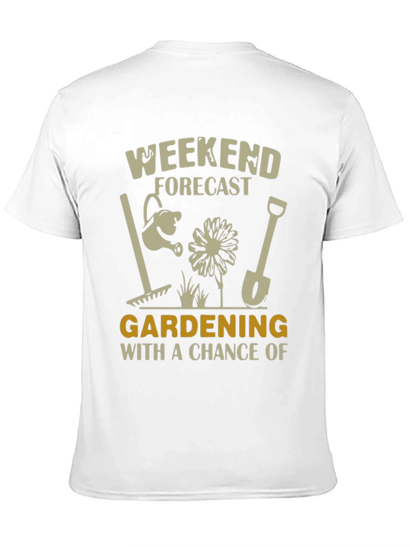 Gardening Weekend Forecast T-Shirt