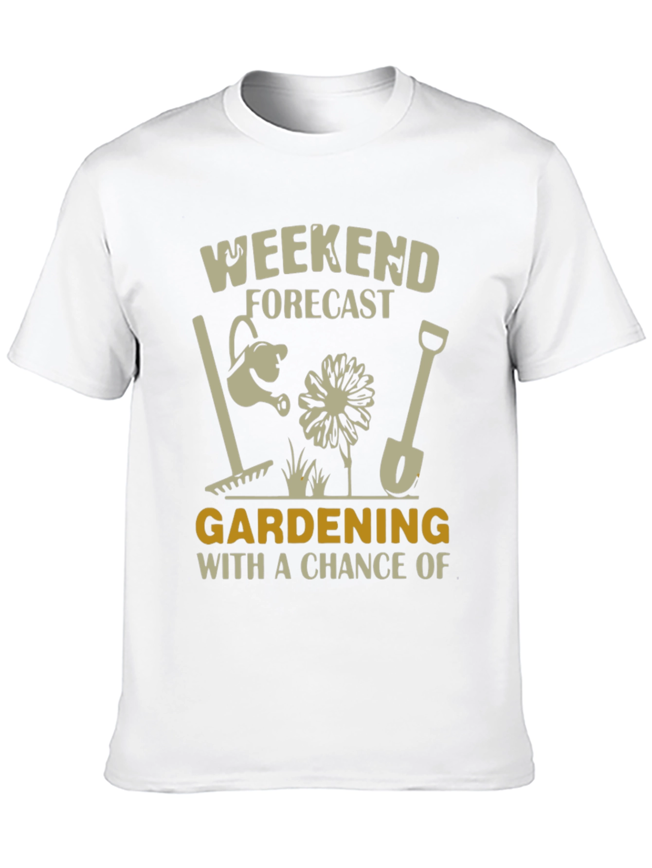 Gardening Weekend Forecast T-Shirt
