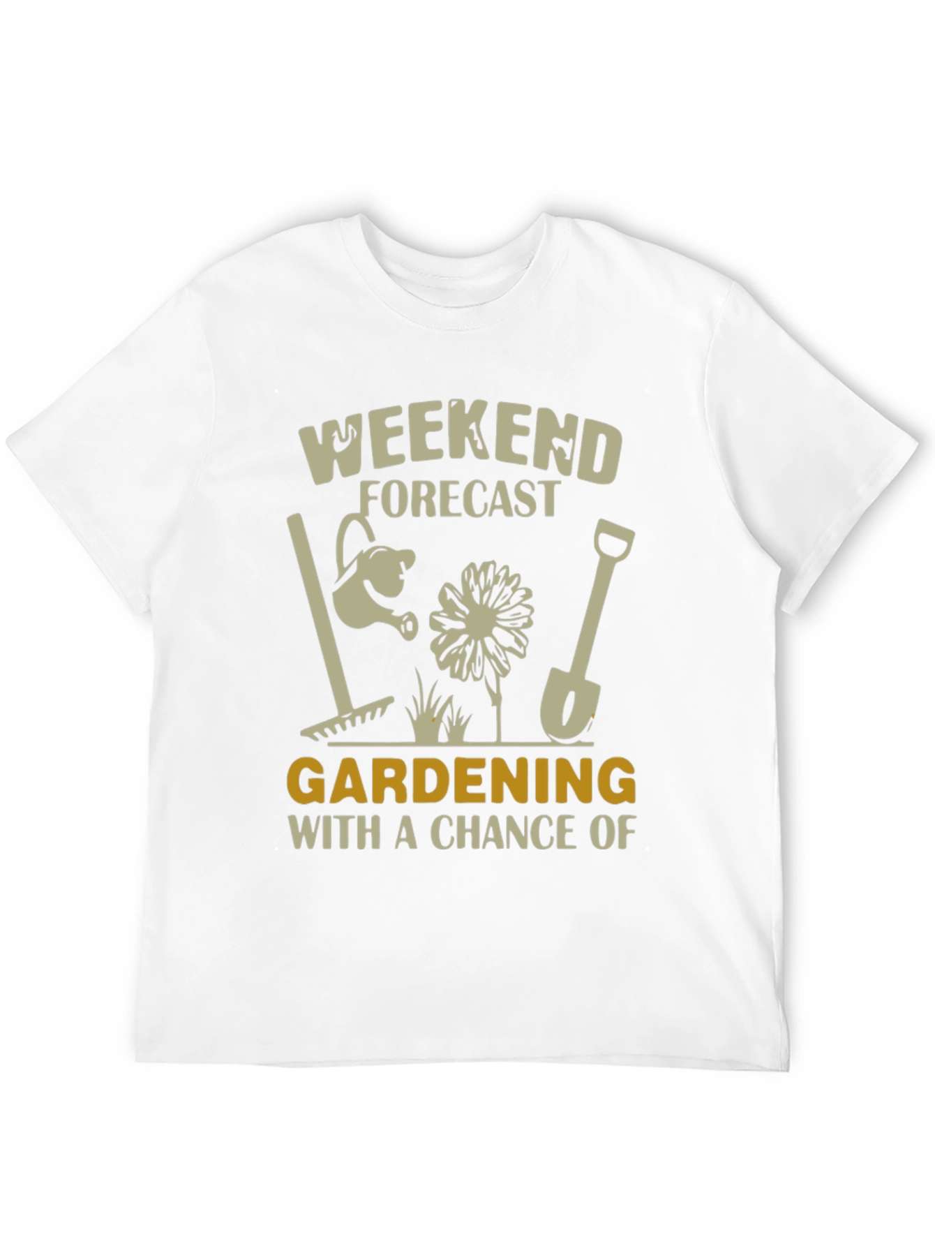 Gardening Weekend Forecast T-Shirt