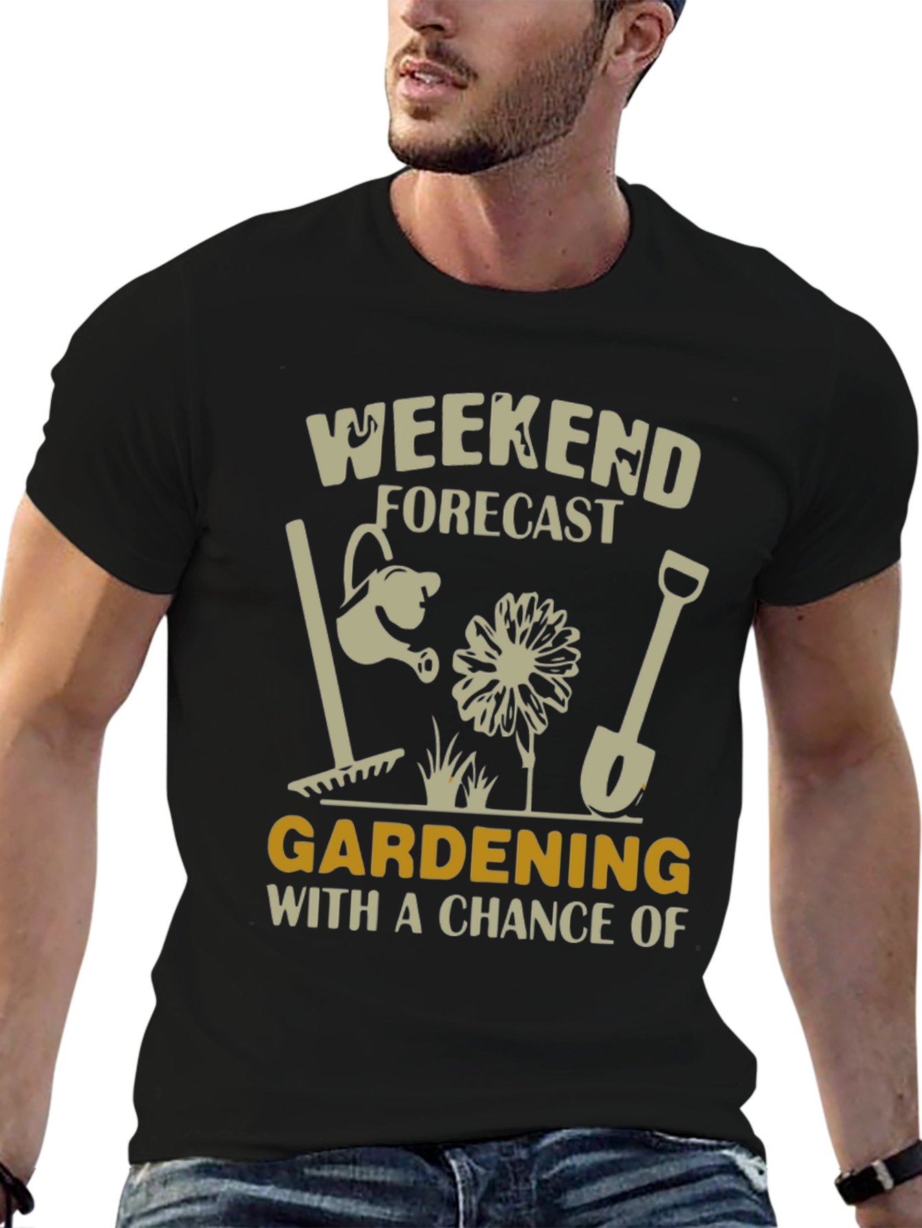 Gardening Weekend Forecast T-Shirt