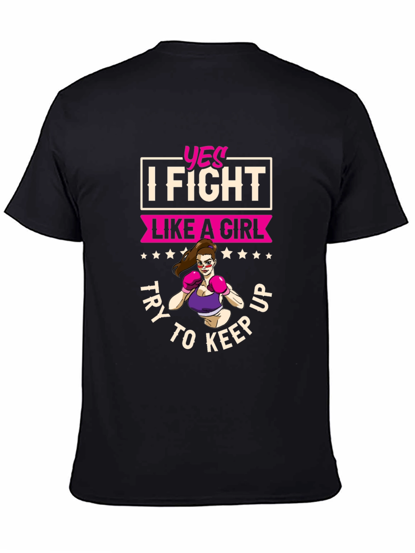 I Fight Like A Girl Graphic Tee