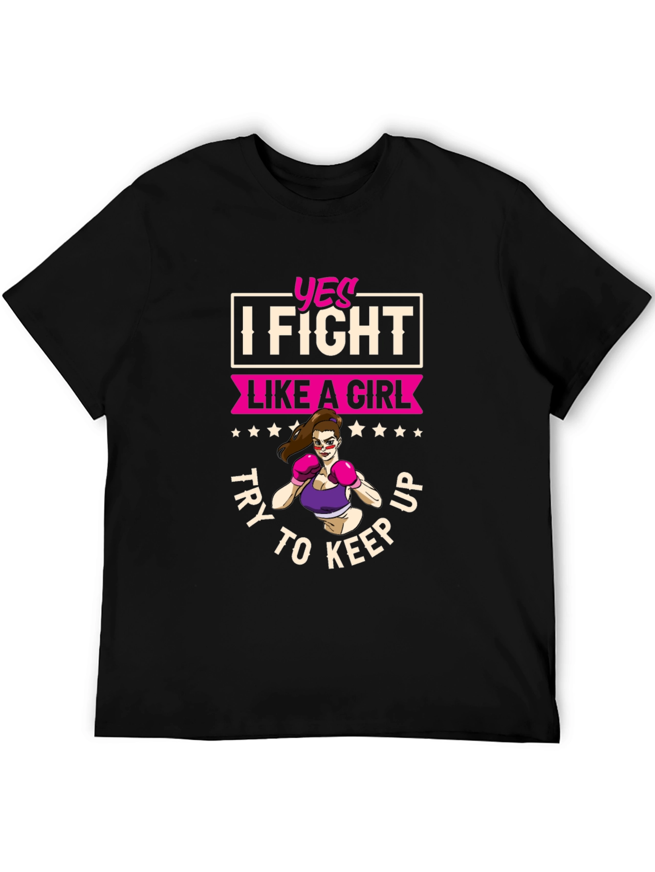 I Fight Like A Girl Graphic Tee
