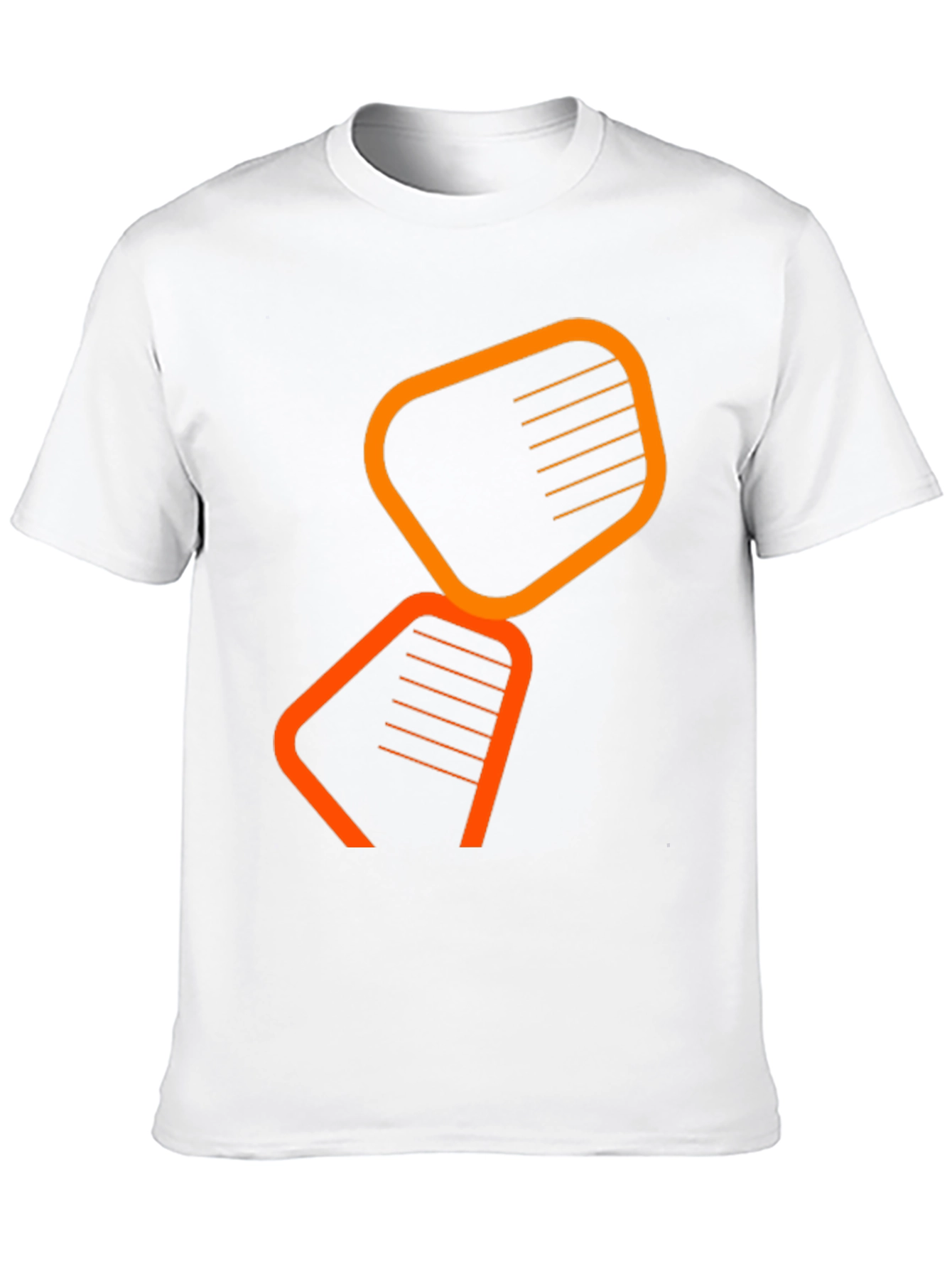 Abstract Graphic Black T-Shirt - Modern Design
