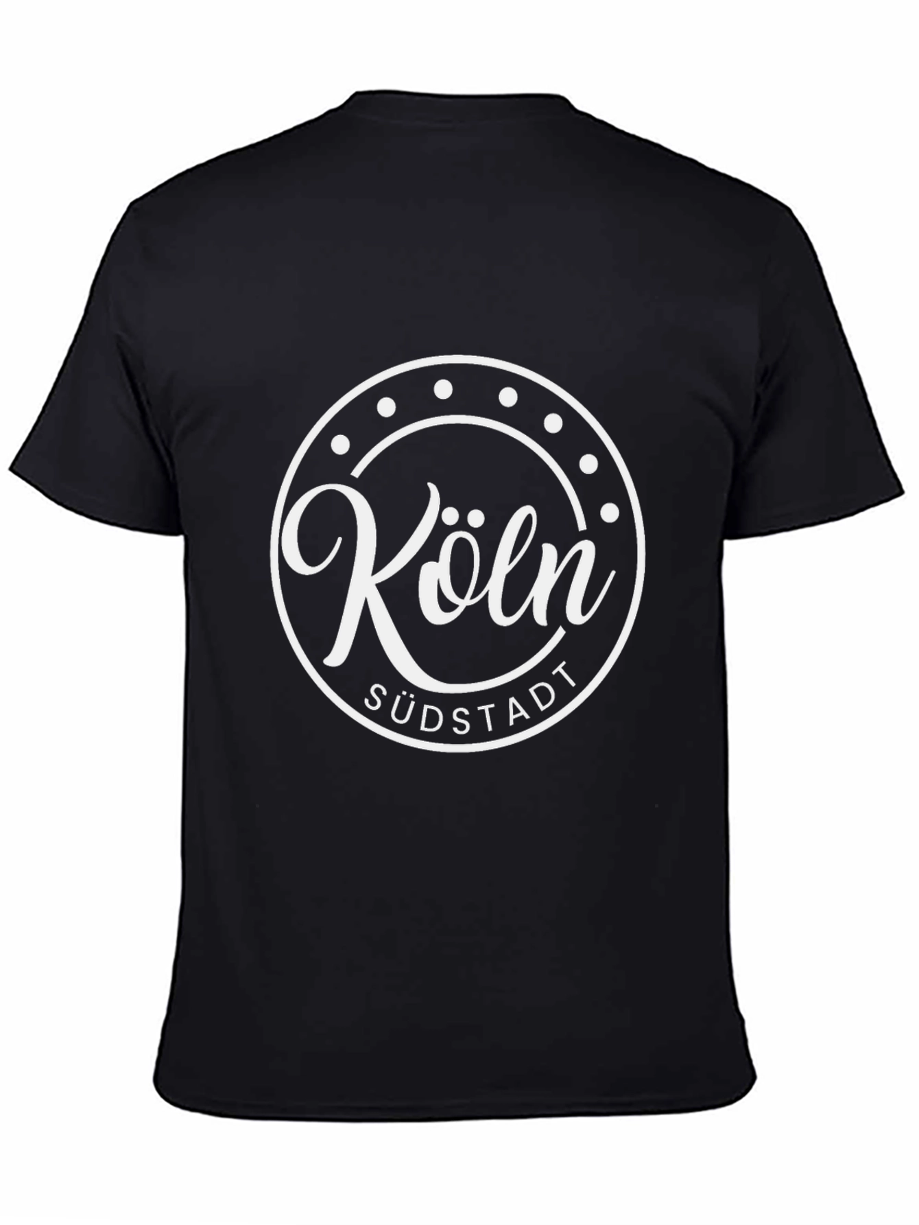 Köln Südstadt Black Graphic T-Shirt