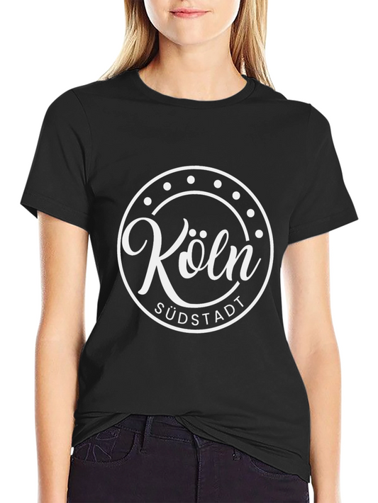 Köln Südstadt Black Graphic T-Shirt