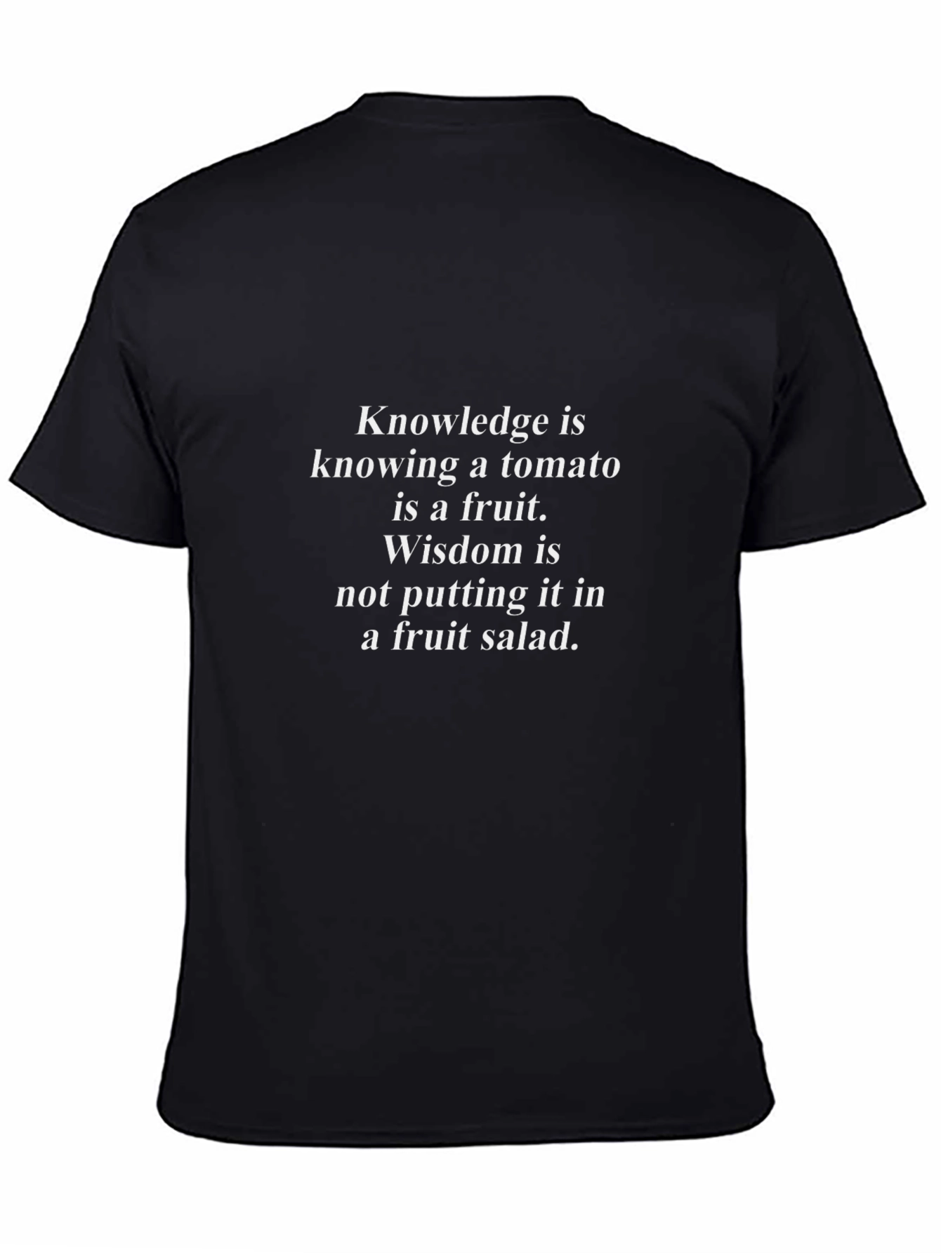 Knowledge & Wisdom Graphic T-Shirt