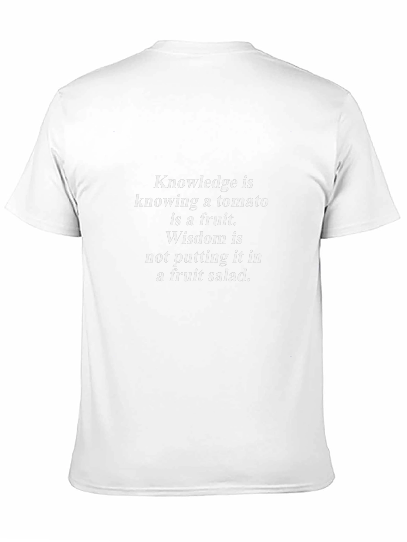 Knowledge & Wisdom Graphic T-Shirt