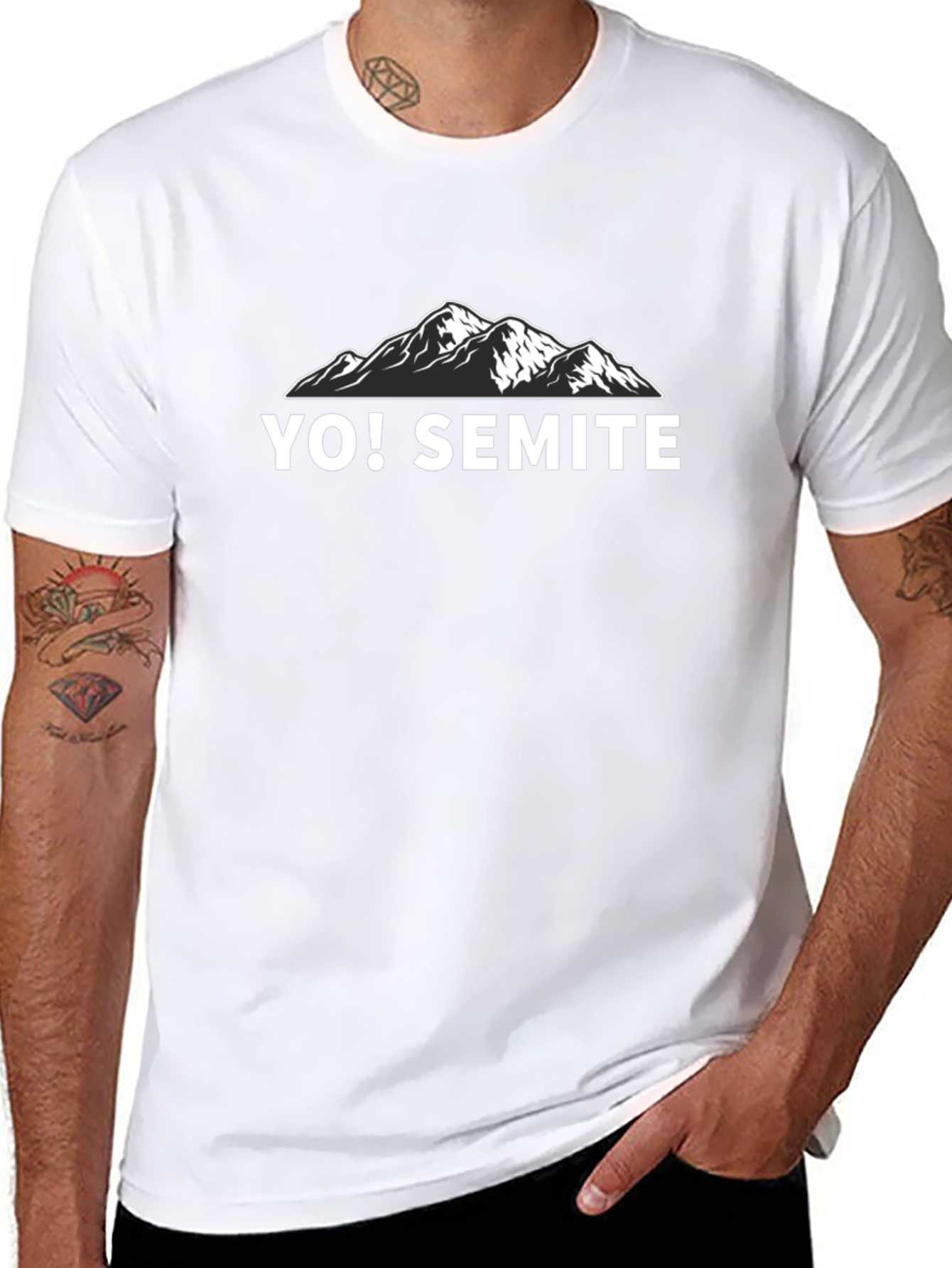 Yo! Semite T-Shirt - Mountain Graphic Tee